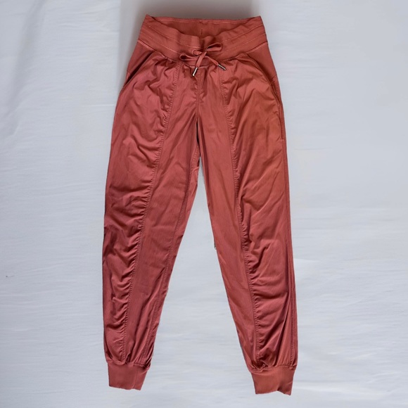 lululemon athletica Pants - Lululemon Dance Studio Mid-Rise Jogger Pants Dark Terracotta
